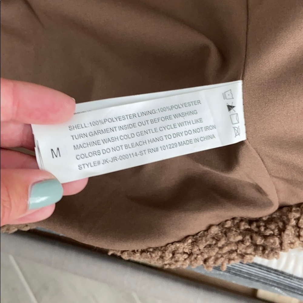 Teddy bear jacket - Picture 11 of 11